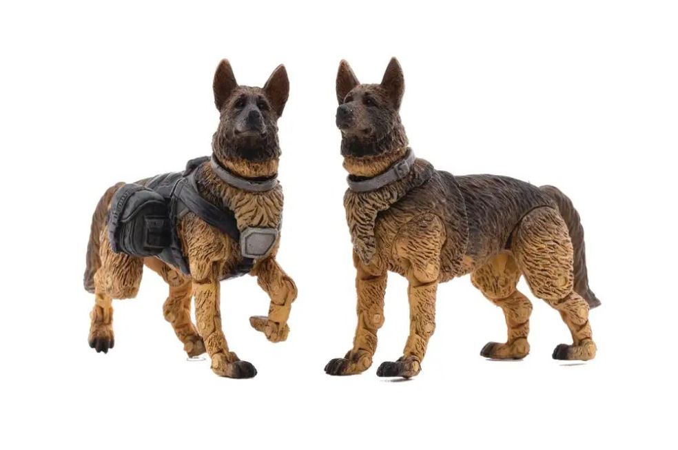 1/18 Military Dog - Gedetailleerd Model van een Honden Soldaat