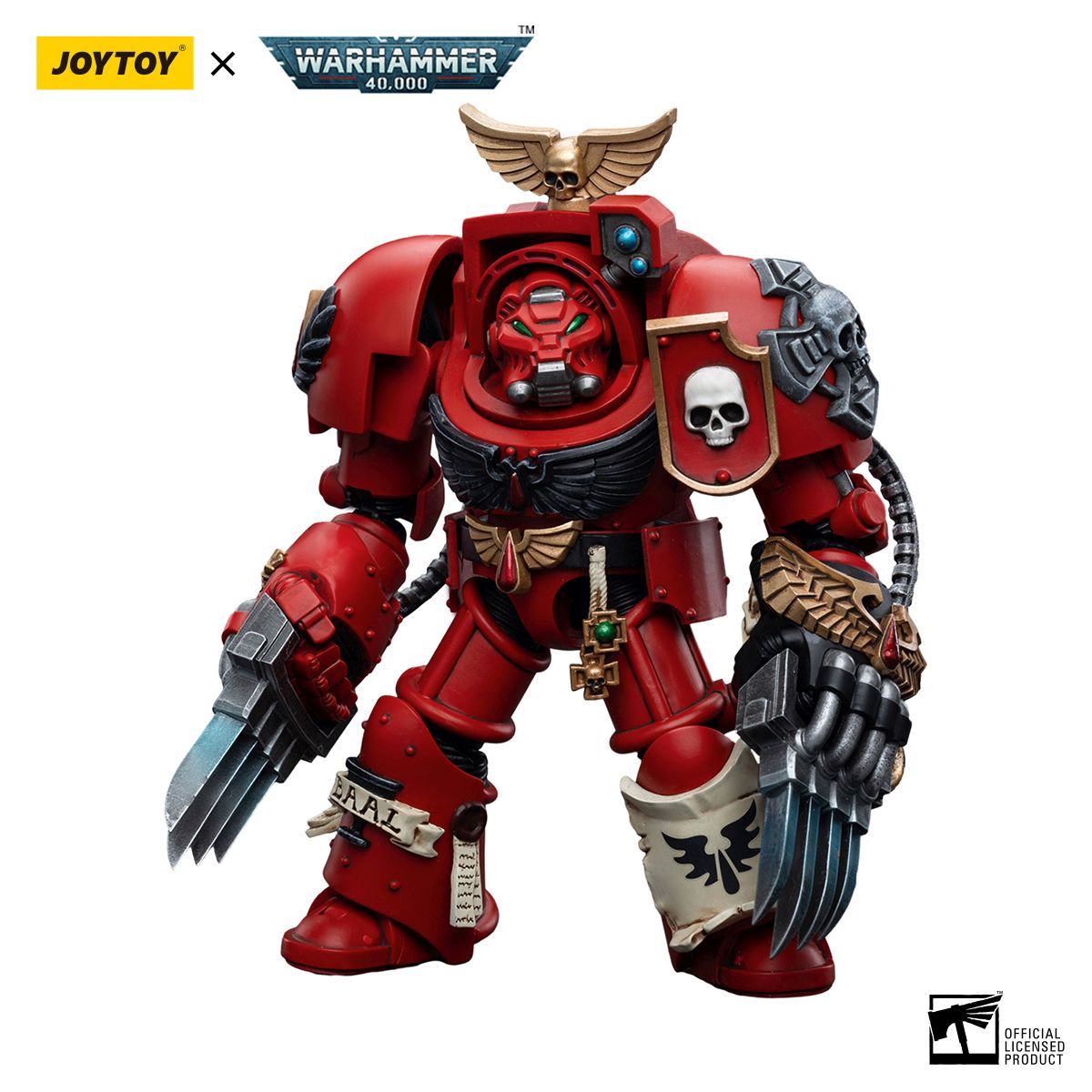 Blood Angels Assault Terminators Brother Nassio 1/18 Scale