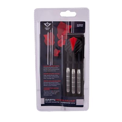 Longfield Darts Set Nickelsilver Softtip 18g - Perfect voor Beginners