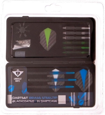 Longfield Steel Tip Darts Set met Zwarte Case - 23 g