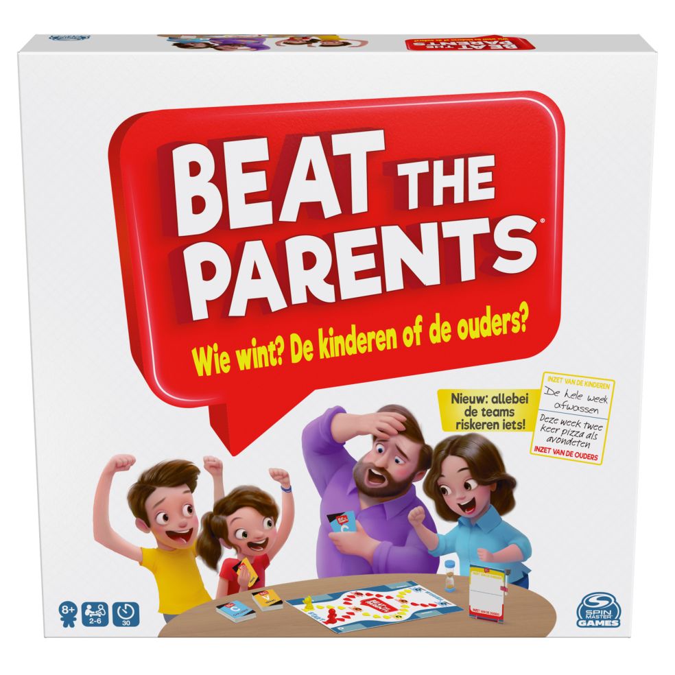 Beat The Parents - Gezellig Gezinsbordspel voor Iedereen