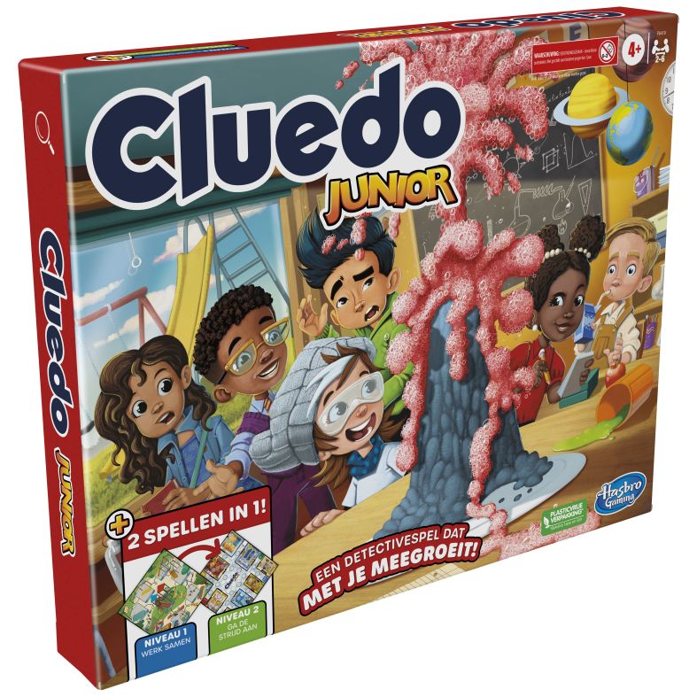 Cluedo Junior Refresh - Spannend Bordspel voor Kinderen