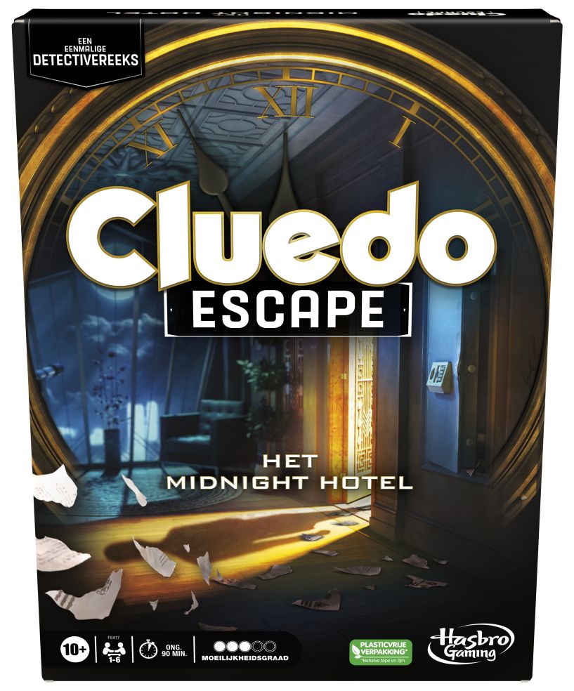 Cluedo Escape: Het Midnight Hotel Spel voor Avonturiers