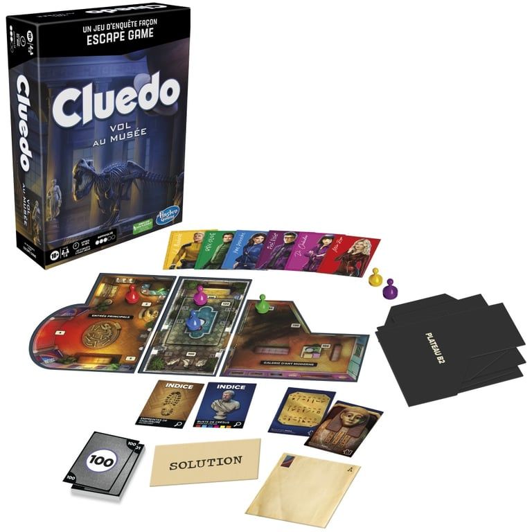 Cluedo Escape: Museumroof Spel voor Avontuurlijke Speurneuzen