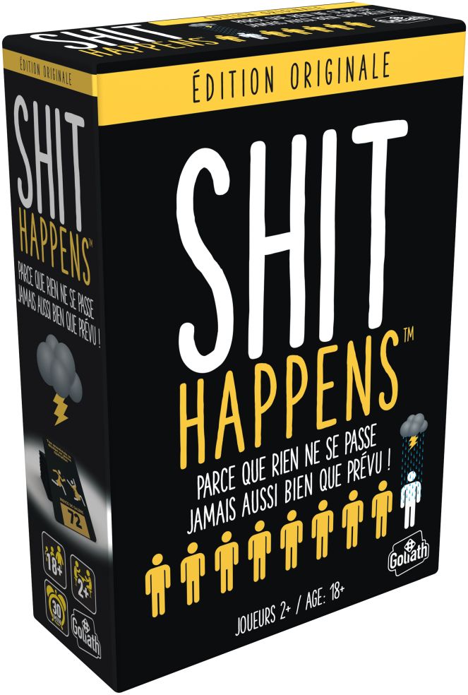 Fr Shit Happens - Humoristische T-shirt voor elke gelegenheid