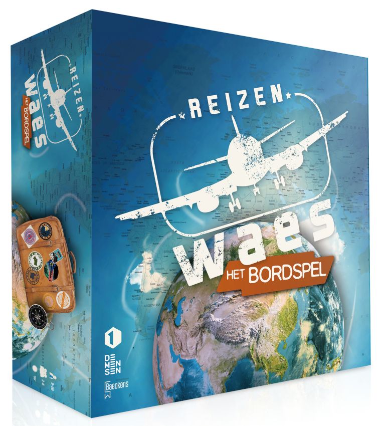 Bordspel Reizen Waes - Avontuurlijke reiservaring thuis